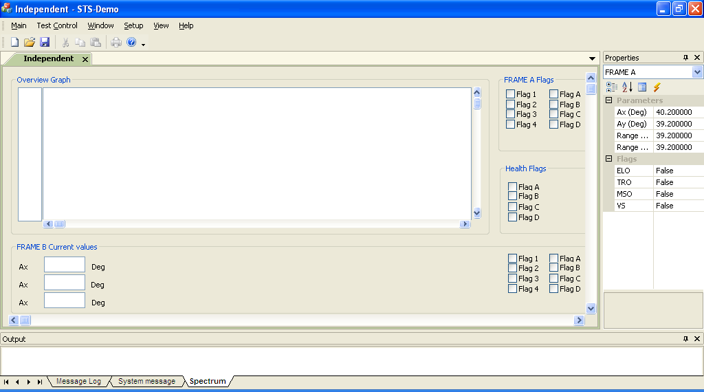 RF based Sensor System Testbed
